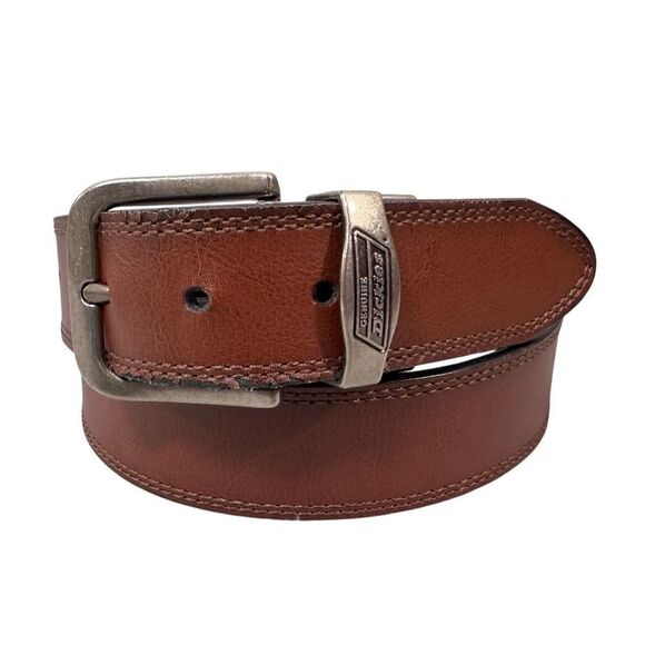 Dickies Other - Dickies Men's Brown Leather Dress Belt Size 36 with Buckle